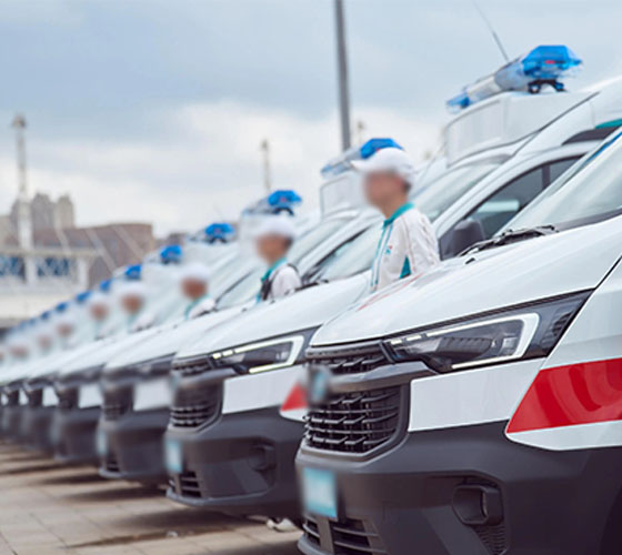 永新县服务车队展示